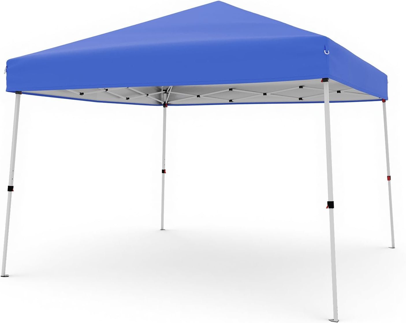 Garvee Canopy Tent, Garvee 10X10 FT Pop Up Canopy Outdoor Instant Tent Slant Legs with Carrying Bag, Portable Gazebo Shelter for Patio Deck Garden Beach – 8X8 FT Canopy Cover