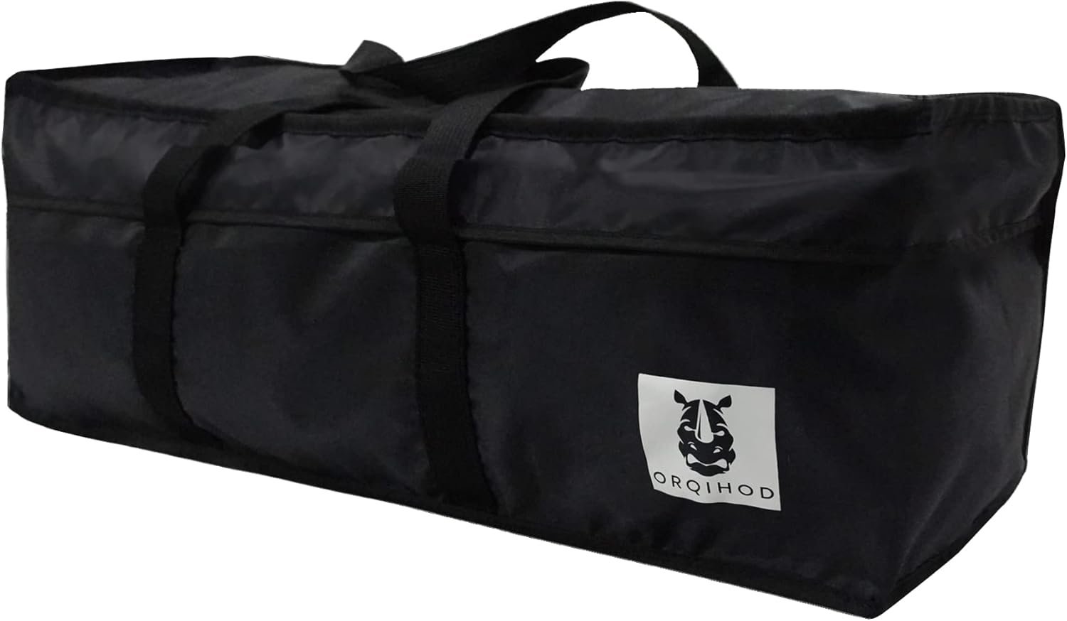 Outdoor Cushion Storage Bag Waterproof, Extra Large Bag for Outdoor Cushions 420D Heavy Duty Patio Furniture Cushion Storage Bags with Zipper 65 Inch, Black
