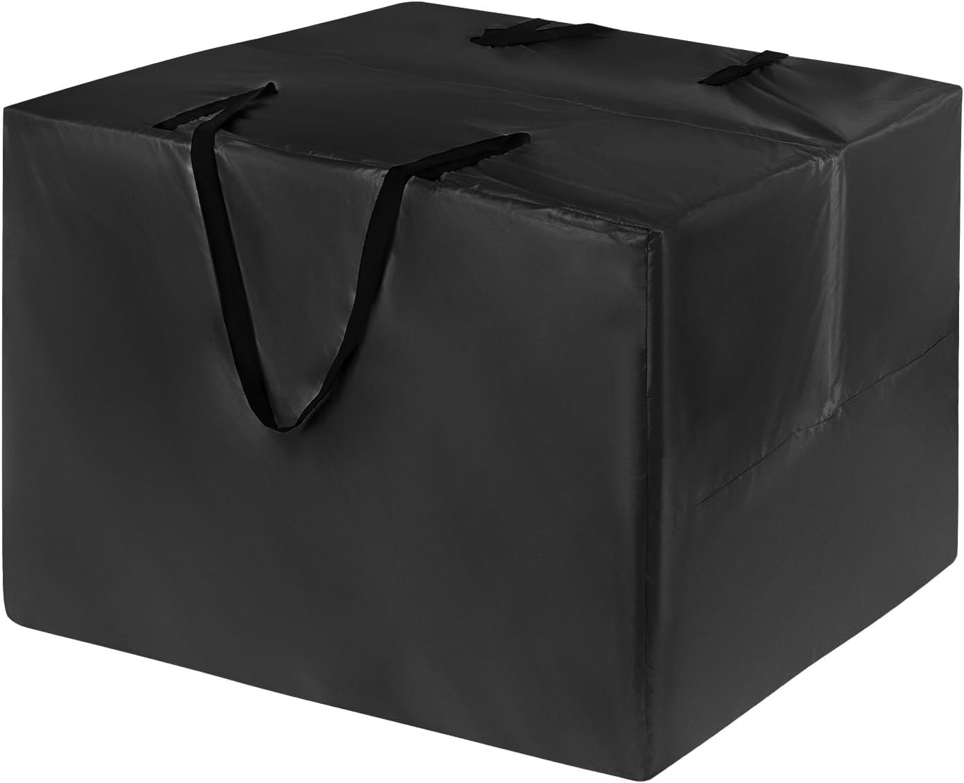 Generic Outdoor Patio Cushion Storage Bags, 32″ x 32″ x 24″ (l x W x H) Furniture Cushion Storage, Garden Furniture Cushion Carrying Bags for Storage Items [Black]