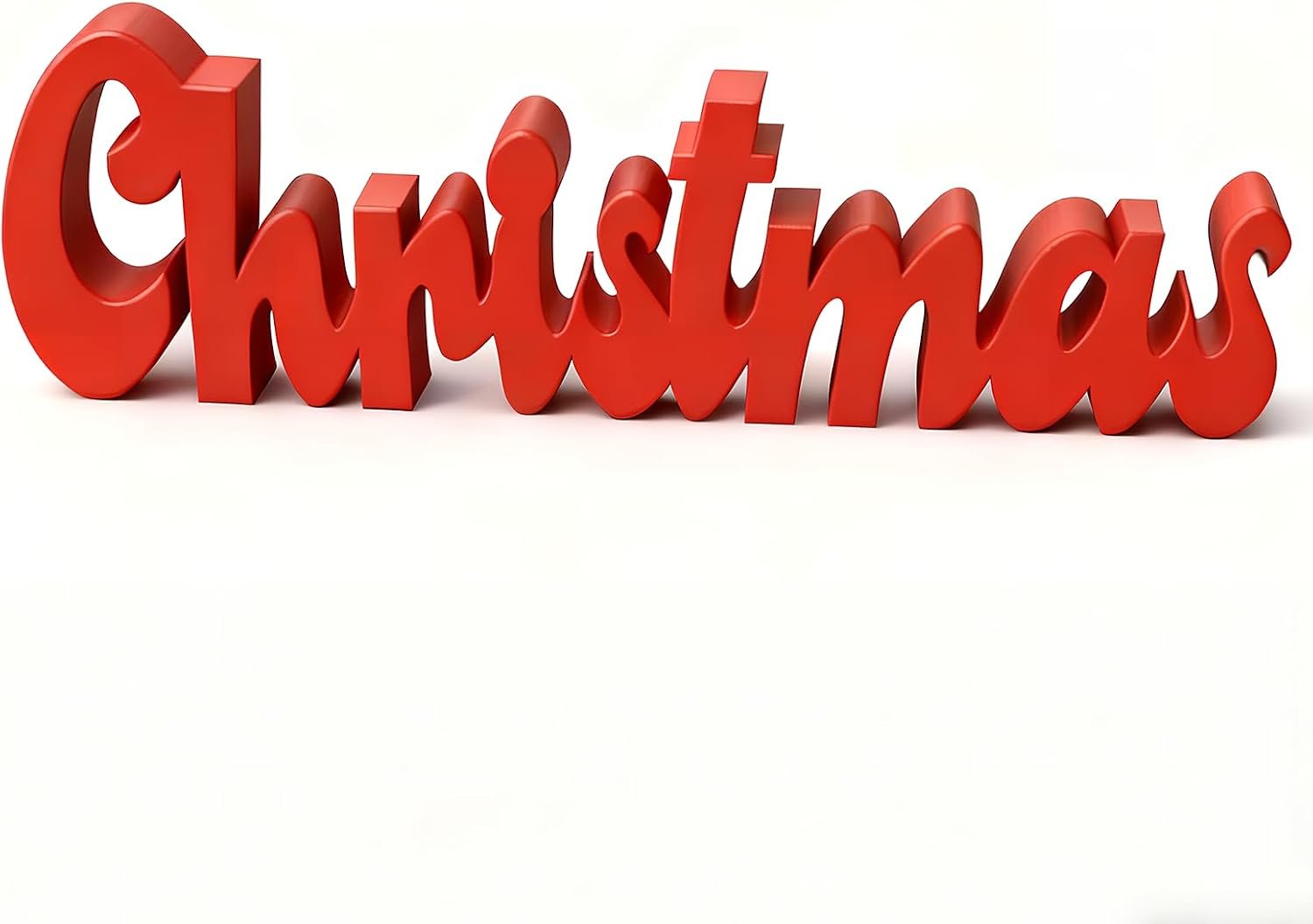 Christmas Wooden Sign Christmas Table Top Decor Wooden Blocks Xmas Decorations for Home Wood Christma Block for Xmas Decor Christma Letter Block Tabletop Decor for Home Office Winter Holiday Party