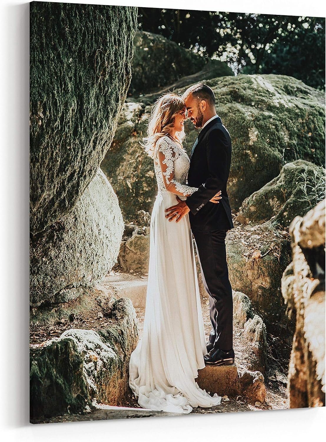 P&L ART. Personalized Custom Canvas Prints: Photo On Canvas Transform Your Photos into Stunning Framed Wall Art Digitally Printed Photo To Canvas Ideal for Home Decor Gifts Keepsakes Framed 8×10
